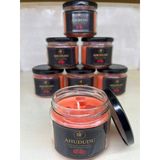 BF Candle Ahududu Kokulu Mum, El Yapımı, Cam Kavanoz, 210-250 gr, 25-47 Saat Yanma Süresi