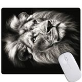 BFDHGQZC Lion Mouse Pad 7 x 5,5, Dikişli Kenarları ve Kaymaz Kauçuk Tabanlı, Kablosuz Fare, Bilgisayar, Dizüstü Bilgisayar, Ofis Seyahati için Su Geçirmez Oyun,