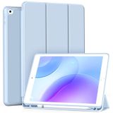 BFGTSJF iPad Air 3. Nesil 2019 / iPad Pro 10,5 inç 2017 için Kalem Tutuculu Koruyucu Kılıf, Yumuşak TPU Arka Kısımlı İnce Standlı Kılıf, iPad Air 3 / Pro 10,5 inç için Otomatik Uyandırma/Uyku Kılıfı,