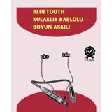Bfs 120 Saat Pil Ömrüyle Boyun Askılı Bluetooth Kulaklık – Spor ve Günlük Kullanım Için