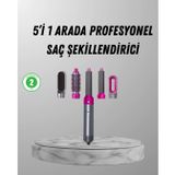 Bfs 5’i 1 Arada Saç Şekillendirici Set Kuaför Düzeyinde Performans ve Ergonomik Tasarım