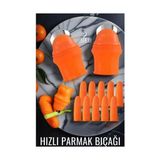 Bfs Hızlı Parmak Bıçağı Başparmak Sebze Kesici 2 Li Set