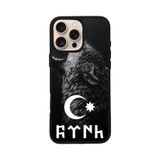 BG AKSESUAR Apple iPhone 11 Pro ile Uyumlu Göktürkçe Türk Yazılı, Mat Siyah, Yumuşak Silikon, Şok Emici Koruyucu Kılıf