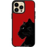 BG AKSESUAR Apple iPhone 11 Pro ile Uyumlu Siyah Silikon Kılıf, Kedi Baskılı, Çiziklere ve Darbelere Karşı Koruma