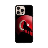 BG AKSESUAR Apple iPhone 11 Pro Max Uyumlu Göktürkçe Türk Yazılı Baskılı, Mat Siyah, Yumuşak Silikon, Şok Emici Koruyucu Kılıf