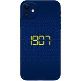 BG AKSESUAR Apple iPhone 12 ile Uyumlu Kamera Korumalı Silikon Kılıf, Fenerbahçe7