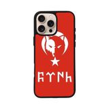 BG AKSESUAR Apple iPhone 12 Pro Uyumlu Göktürkçe Türk Yazılı Baskılı, Mat Siyah, Yumuşak Silikon, Şok Emici Koruyucu Kılıf
