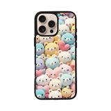 BG AKSESUAR Apple iPhone 14 Pro Max ile Uyumlu Oyuncak Temalı Silikon Kılıf, Mat Siyah, Şok Emici
