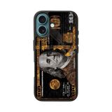 BG AKSESUAR Apple iPhone 16 Plus ile Uyumlu Baskılı Silikon Kılıf, Siyah, Money1G1