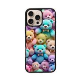 BG AKSESUAR Apple iPhone 16 Pro Max Uyumlu Oyuncak Temalı Baskılı, Mat Siyah, Yumuşak Silikon, Şok Emici Kapak Kılıf