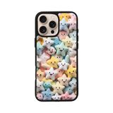 BG AKSESUAR Apple iPhone 16 Pro Uyumlu Baskılı, Mat Siyah, Yumuşak Silikon, Koruyucu, Şok Emici Kapak, Oyuncak Temalı Kılıf