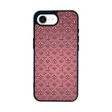 BG AKSESUAR Apple iPhone 16E ile Uyumlu LouisVuitton Desenli Silikon Kılıf, Siyah, Çiziklere ve Darbelere Karşı Koruma