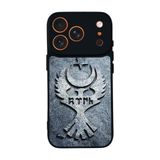 BG AKSESUAR Apple iPhone 17 Pro ile Uyumlu Göktürkçe Türk Yazılı, Mat Siyah, Yumuşak Silikon, Şok Emici Koruyucu Kılıf