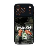 BG AKSESUAR Apple iPhone 17 Pro Max ile Uyumlu Siyah Kılıf, Yumuşak Silikon, Koruyucu, Şok Emici, Money Baskılı