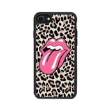 BG AKSESUAR Apple iPhone 7 Uyumlu Kılıf, Pastel Leopar Desenli, Yumuşak Silikon, Şok Emici Kapak