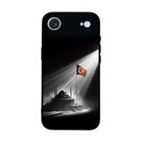BG AKSESUAR Apple iPhone Air ile Uyumlu Siyah Silikon Kılıf, Türk Bayrağı Tasarımı, Çiziklere ve Darbelere Karşı Koruma