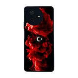 BG AKSESUAR Casper Via A40 Uyumlu Mat Siyah Kılıf, Türk Bayrağı Baskılı, Yumuşak Silikon, Koruyucu, Şok Emici