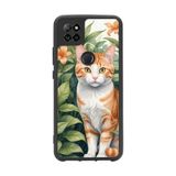 BG AKSESUAR Casper Via E30 Plus ile Uyumlu Siyah Silikon Kılıf, Çiziklere ve Darbelere Karşı Koruma, Kedi Desenli