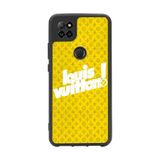 BG AKSESUAR Casper Via E30 Uyumlu Kılıf, LouisVuitton Deseni, Mat Siyah, Yumuşak Silikon, Koruyucu