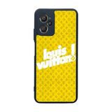 BG AKSESUAR Casper Via X30 ile Uyumlu Kılıf, LouisVuitton Deseni, Siyah, Yumuşak Silikon, Koruyucu