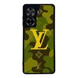 BG AKSESUAR Casper Via X40 Uyumlu Kılıf, LouisVuitton Tasarım, Mat Siyah, Yumuşak Silikon, Şok Emici