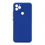 BG AKSESUAR General Mobile GM 22 Plus Uyumlu Kamera Korumalı Rubber Silikon Kılıf, Mavi