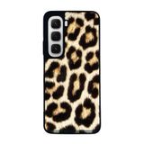 BG AKSESUAR Infinix Hot 60 İ ile Uyumlu Leopar Desenli Siyah Kılıf, Yumuşak Silikon, Koruyucu, Şok Emici Kapak