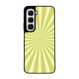 BG AKSESUAR Infinix Hot 60 ile Uyumlu Vintage Baskılı Siyah Silikon Kılıf, Şok Emici Koruyucu Kapak