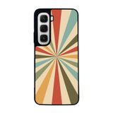 BG AKSESUAR Infinix Hot 60 ile Uyumlu Vintage Tasarım Siyah Kılıf, Yumuşak Silikon, Şok Emici Kapak