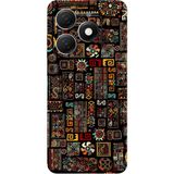 BG AKSESUAR Infinix Smart 8 Pro ile Uyumlu Baskılı Kamera Korumalı Silikon Kılıf, Siyah