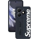 BG AKSESUAR Infinix Smart 8 Pro ile Uyumlu Kamera Korumalı Silikon Kılıf, Lacivert