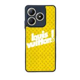 BG AKSESUAR Infinix Smart 8 Pro ile Uyumlu Kılıf, LouisVuitton Deseni, Siyah, Yumuşak Silikon, Koruyucu, Şok Emici
