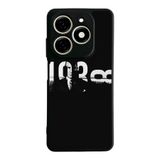 BG AKSESUAR Infinix Smart 8 Pro ile Uyumlu Mustafa Kemal Atatürk Tasarımlı Glossy Premium Kılıf, Siyah