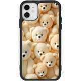 BG AKSESUAR iPhone 11 Uyumlu Baskılı, Mat Siyah Renk, Yumuşak Silikon, Şok Emici Oyuncak Temalı Kapak Kılıf