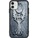 BG AKSESUAR iPhone 11 Uyumlu Göktürkçe Türk Yazılı, Mat Siyah, Yumuşak Silikon, Şok Emici Koruyucu Kılıf