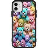 BG AKSESUAR iPhone 12 ile Uyumlu Oyuncak Temalı, Mat Siyah, Yumuşak Silikon, Şok Emici Koruyucu Kılıf