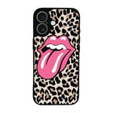 BG AKSESUAR iPhone 17 ile Uyumlu Kılıf, Pastel Leopar Desenli, Yumuşak Silikon, Şok Emici Koruyucu Kapak