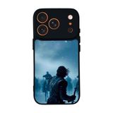 BG AKSESUAR iPhone 17 Pro Max ile Uyumlu Game of Thrones Tasarımlı Glossy Premium Kılıf, Siyah