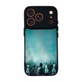BG AKSESUAR iPhone 17 Pro Uyumlu Game of Thrones Tasarımlı Glossy Premium Kılıf, Siyah-Turkuaz