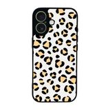 BG AKSESUAR iPhone 17 Uyumlu Kılıf, Leopar Desenli, Yumuşak Silikon, Koruyucu, Şok Emici Kapak