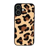 BG AKSESUAR iPhone 17 Uyumlu Kılıf, Pastel Leopar Desenli, Yumuşak Silikon, Koruyucu, Şok Emici Kapak