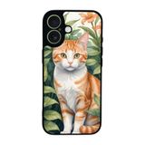 BG AKSESUAR iPhone 17 Uyumlu Kılıf, Yumuşak Silikon, Koruyucu, Şok Emici, Kedi Desenli, Siyah