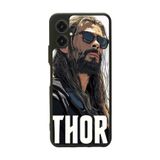 BG AKSESUAR Omix X5 ile Uyumlu Thor Tasarımlı Glossy Premium Kılıf, Siyah