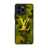 BG AKSESUAR Omix X6 ile Uyumlu Louis Vuitton Desenli Silikon Kılıf, Siyah, Yumuşak ve Dayanıklı Koruma