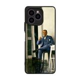 BG AKSESUAR Omix X6 ile Uyumlu Mustafa Kemal Atatürk Tasarımlı Glossy Premium Kılıf, Siyah