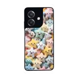 BG AKSESUAR Oppo A3 5G ile Uyumlu Oyuncak Temalı, Mat Siyah, Yumuşak Silikon, Şok Emici Kapak Kılıf