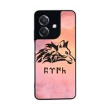 BG AKSESUAR Oppo A3 5G ile Uyumlu Türk Tasarımlı Glossy Premium Kılıf, Siyah-Pembe