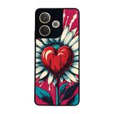BG AKSESUAR Oppo A5 Pro ile Uyumlu Kılıf, Çiçek Deseni, Siyah, Yumuşak Silikon, Koruyucu, Şok Emici
