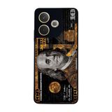 BG AKSESUAR Oppo A5 Pro ile Uyumlu Kılıf, Money Baskılı, Siyah, Yumuşak Silikon, Koruyucu, Şok Emici