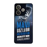 BG AKSESUAR Oppo A5 Pro ile Uyumlu Kılıf, Mustafa Kemal Atatürk Baskılı, Siyah, Yumuşak Silikon, Şok Emici